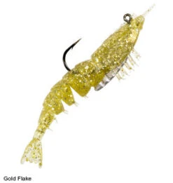 Z-Man Soft Bait - Z Man - EXZ ShrimpZ Rigged 3.5" -Fishing Gear Sales EZSR 272PK2