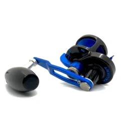 Slow Pitch Jigging Reel - Accurate - Valiant 300N SPJ Custom Black & Blue (Right Hand) -Fishing Gear Sales IMG 5155