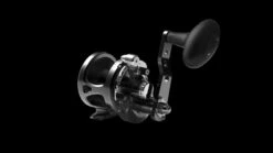 Bait Casting Reel - AVET - SXJ5.3 G2 WITH GLIDE PLATE -Fishing Gear Sales SXJ5.3 G2 FRONT BLACK 2