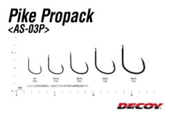 Pike Hook - Decoy - AS-03P Pro Pack -Fishing Gear Sales as 03p 04size