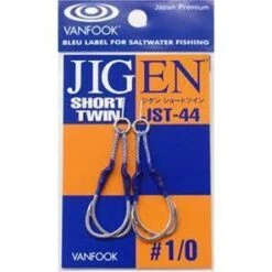 Assist Hook- Assist Short Twin - Vanfook - JST-44 Jigen Short Twin