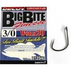 Bait Hook - Decoy - Big Bite Finesse Worm 20