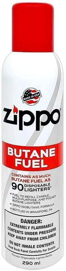BUTANE FUEL - ZIPPO - PREMIUM BUTANE FUEL, 5.82OZ/165G #3808