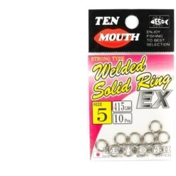 Split Ring Connector- Ten Mouth - Welded Solid Ring EX -Fishing Gear Sales split ring connector ten mouth welded solid ring ex 579329