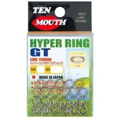 Split Ring Fishing Line Connector - Hyper Ring GT Split Ring