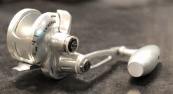 Slow Pitch Jigging Reel - Accurate - Boss Valiant 500N SPJ 2-Speed Silver -Fishing Gear Sales tesrt