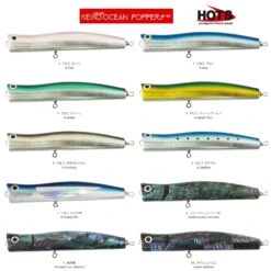Topwater - Hot's - Hots Keiko Ocean 185mm 75g Popper