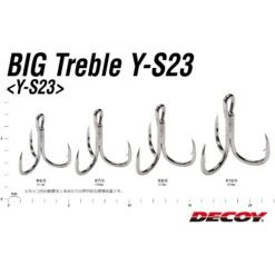 Treble Hook - Decoy - YS23 Big Treble -Fishing Gear Sales treble hook decoy ys23 big treble 728762