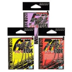 Worm Hook - Decoy - Gomaru, Rokumaru, Nanamel Hook Worm 18